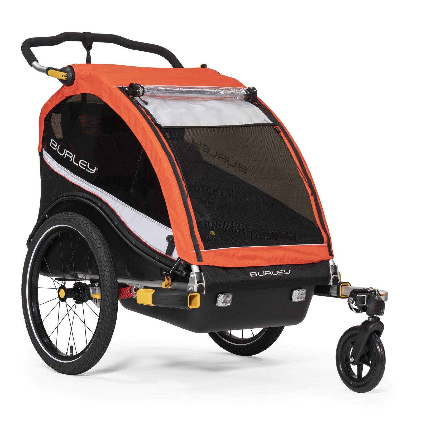 fahrradanhänger burley solo Burley Cub X, Kinderanhänger, Atomic Red