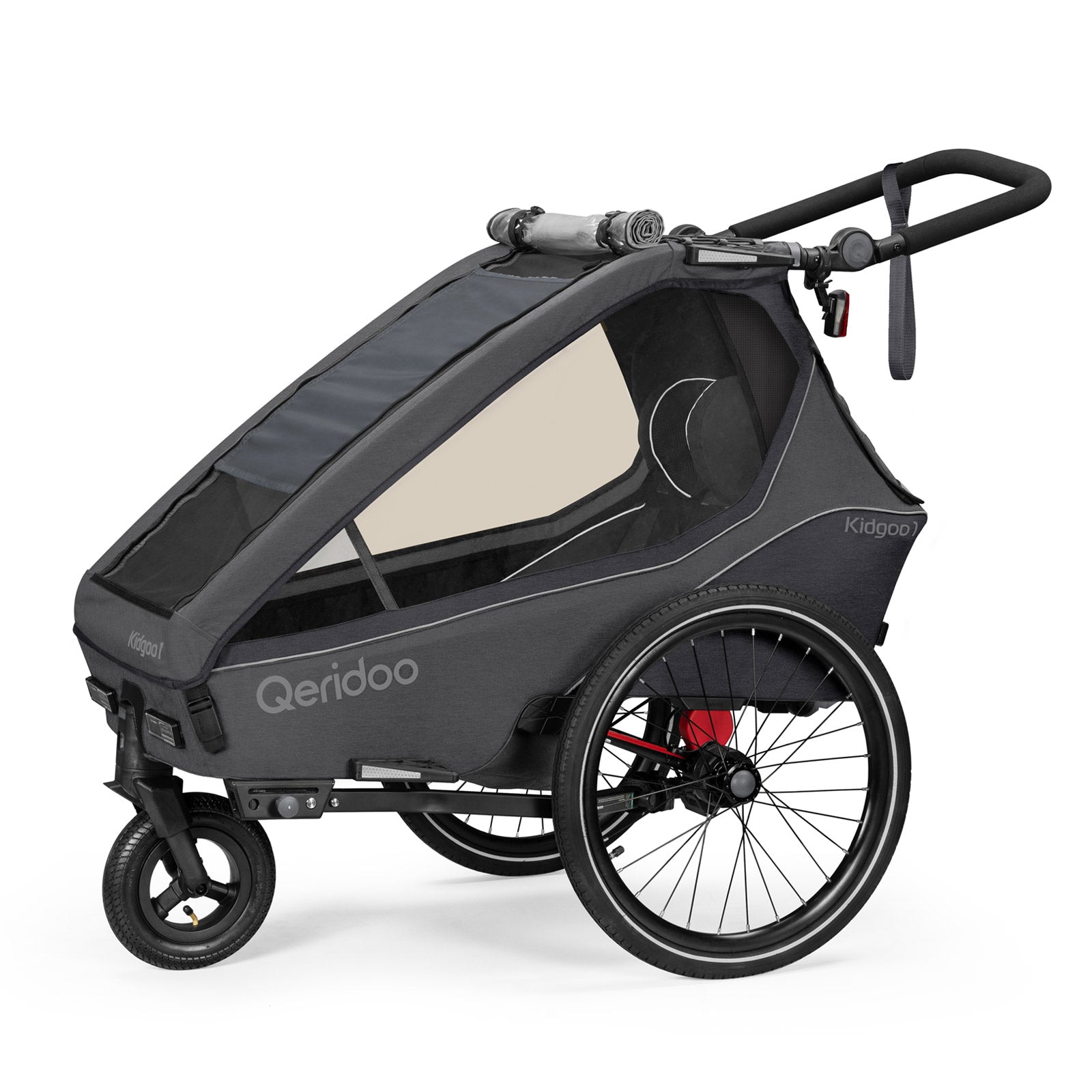 Qeridoo Kidgoo1 Kinderfahrradanhänger (2023)