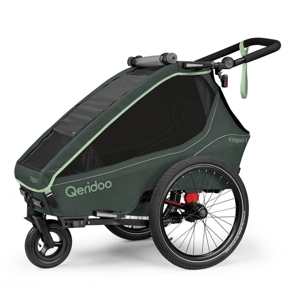 Qeridoo Kidgoo1 Kinderfahrradanhänger
