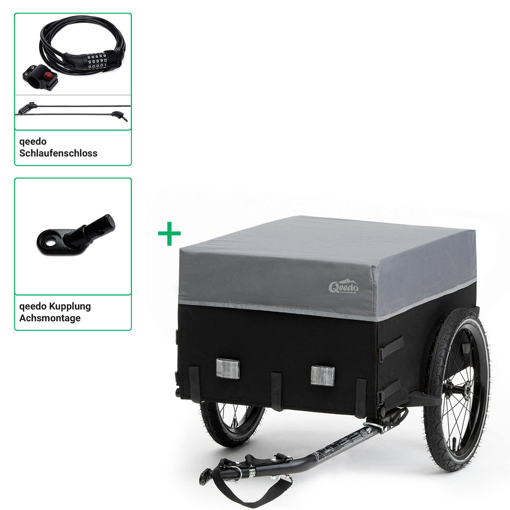 Opvouwbare Fiets Cargo Trailer 40 kg met Regenhoes - Fietsen | Mountainbikes en ATB Opvouwbare Fiets Cargo Trailer 40 kg met Regenhoes - Fietsen | Mountainbikes en ATB