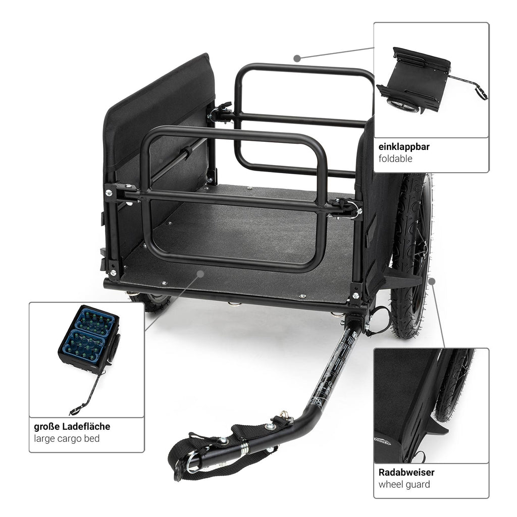 qeedo Cargo Trailer Fahrrad Lastenanhänger qeedo Cargo Trailer Fahrrad Lastenanhänger